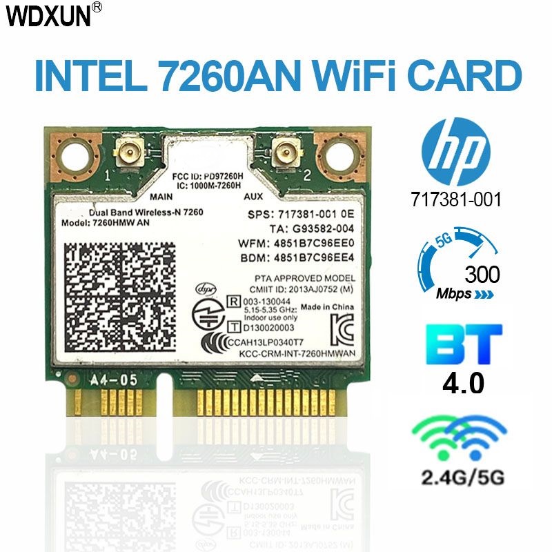 

Приемник Wi-Fi NoBrand Mini PCI-e 802.11a; 802.11b; 802.11g, Зеленый;белый