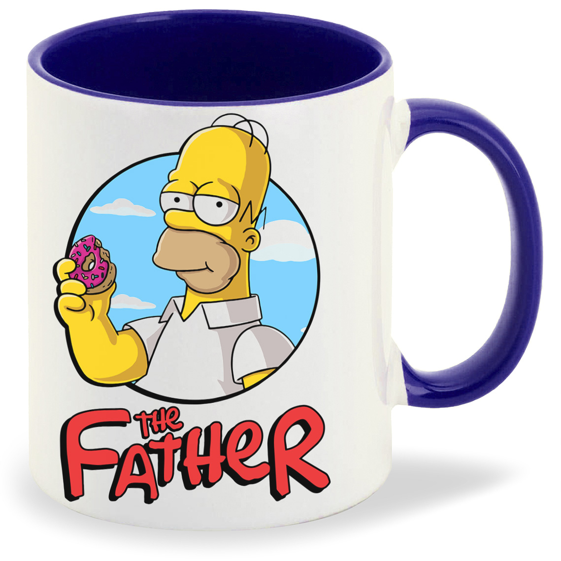 

Кружка CoolPodarok Прикол Семья Симпсоны The father Папа, Прикол Семья Симпсоны The father Папа