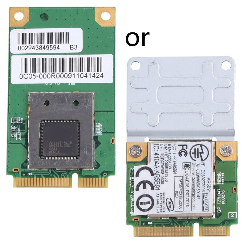 

Приемник Wi-Fi NoBrand Mini PCI-e 802.11n; 802.11a; 802.11g, Зеленый;белый