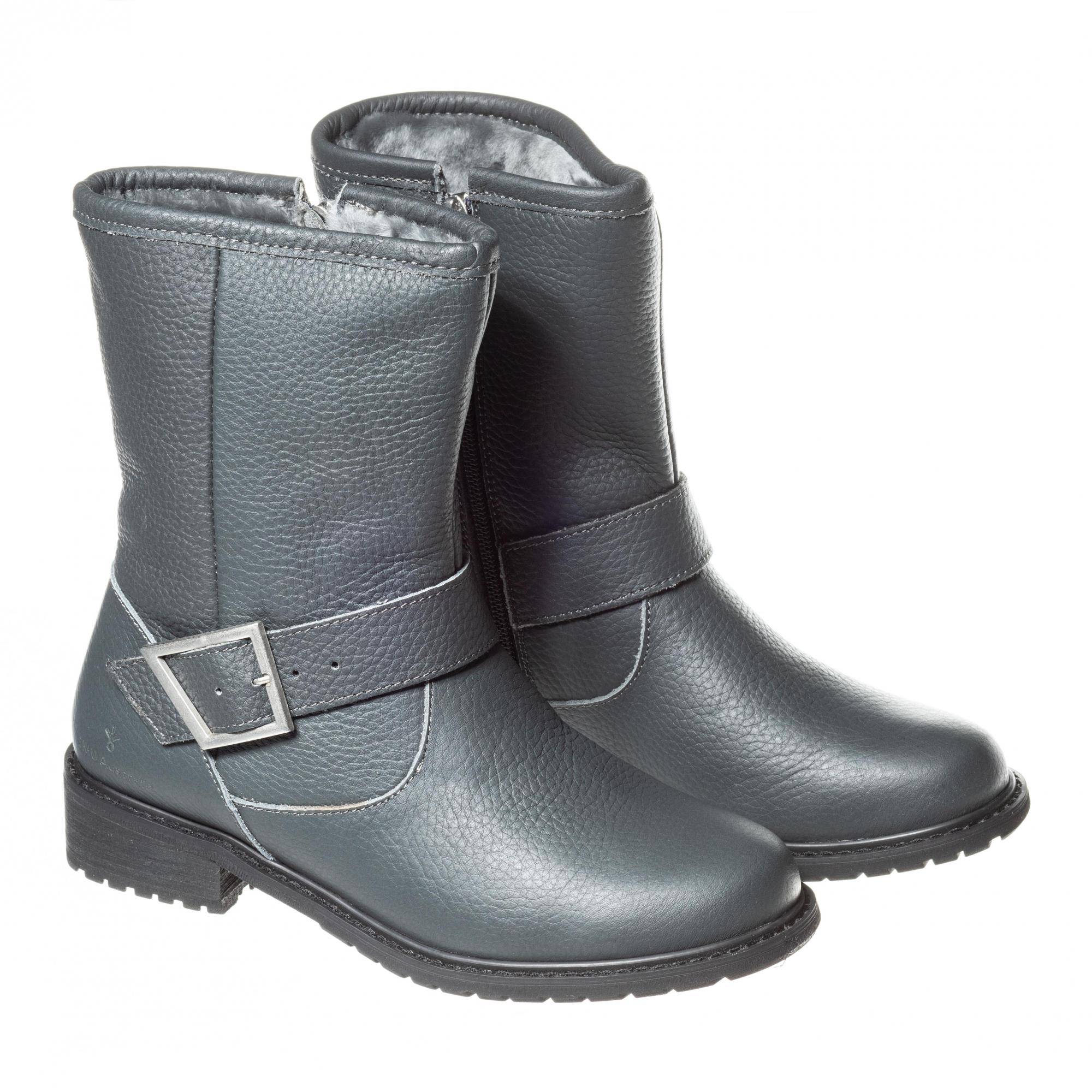 

Полусапоги женские Emu Australia Duke W11898 серые 38 EU, Duke W11898