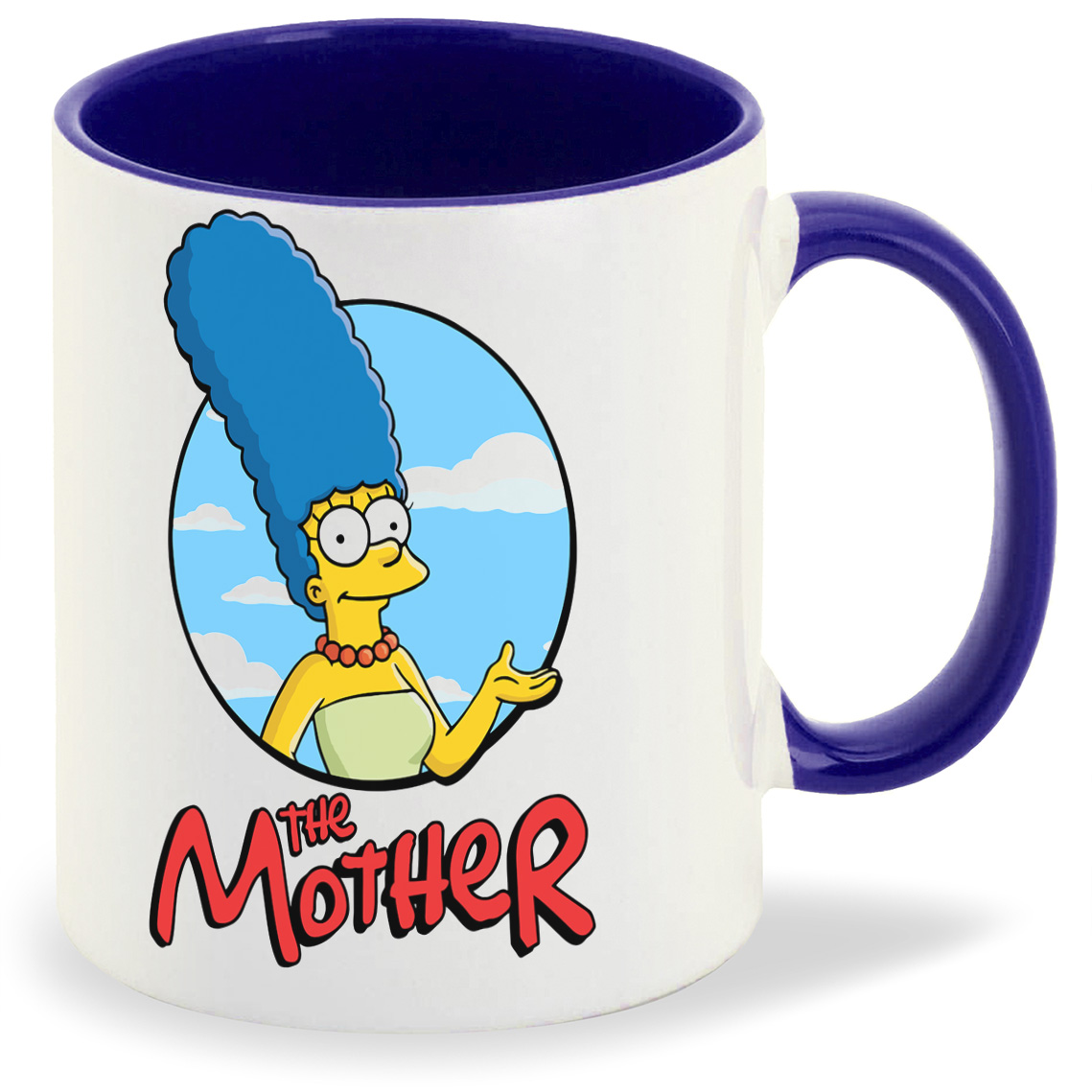 

Кружка CoolPodarok Прикол Семья Симпсоны The mother Мама, Прикол Семья Симпсоны The mother Мама