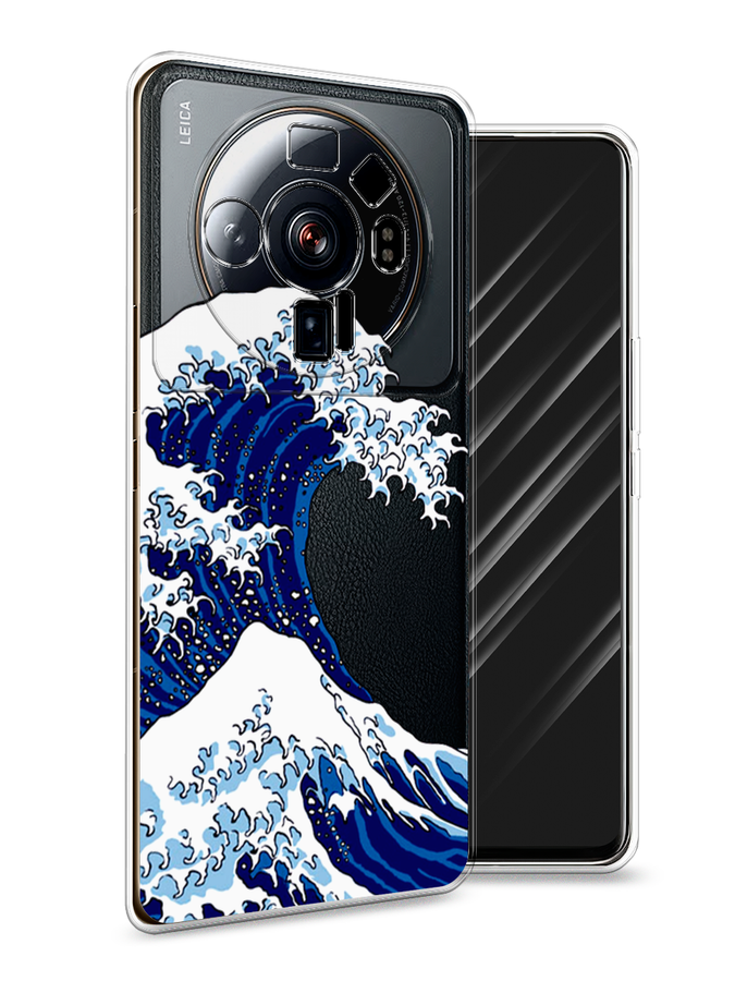 

Чехол Awog на Xiaomi 12S Ultra "Волна в Канагаве", Разноцветный, 314550-4