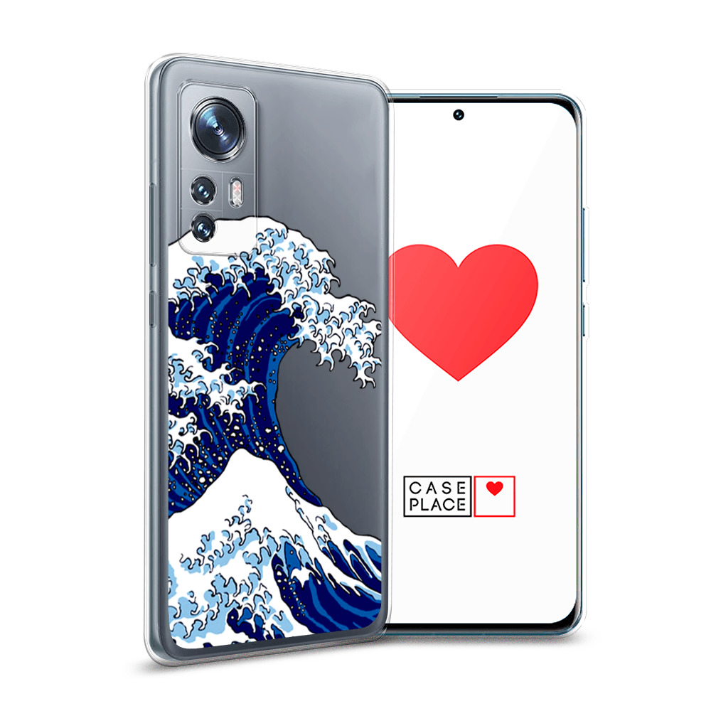 

Силиконовый чехол Awog "Волна в Канагаве" для Xiaomi 12, Разноцветный, 312350-4