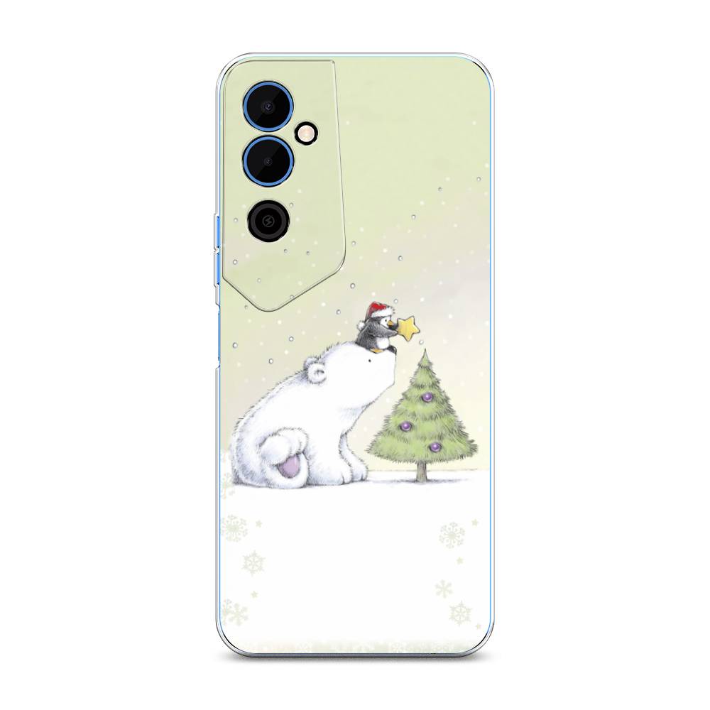 

Чехол для Tecno Pova Neo 2 "Украшение елки", Белый;бежевый, 302450-5