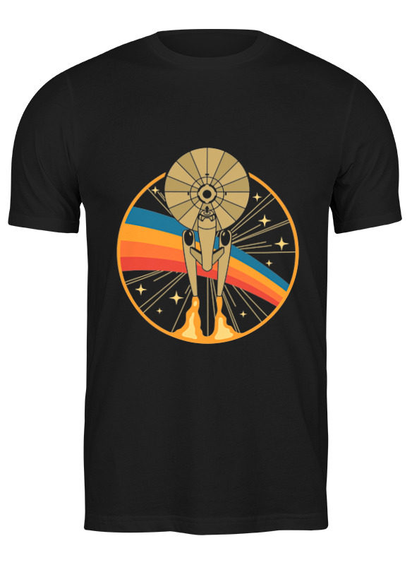 

Футболка мужская Printio Star trek черная M, Черный, Star trek