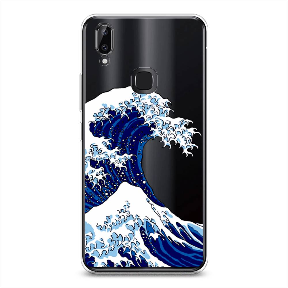 

Чехол Awog на Vivo Y85/V9 "Волна в Канагаве", Разноцветный, 260350-4