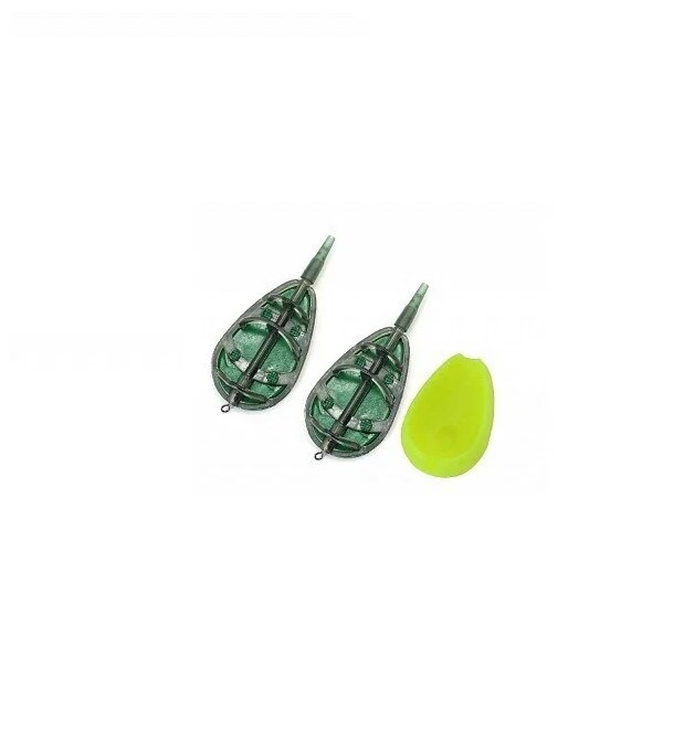 

Кормушка Liman Fish FLET набор кормушка (2 шт) + пресс 50g, 00-00015242