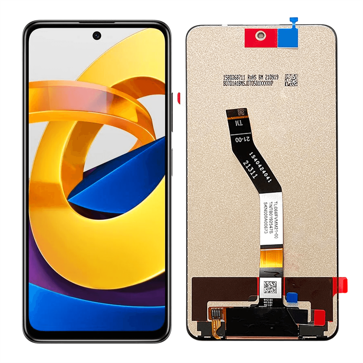 

Дисплей для Poco M4 Pro 5G + тачскрин (черный), Xiaomi Poco M4 Pro 5G