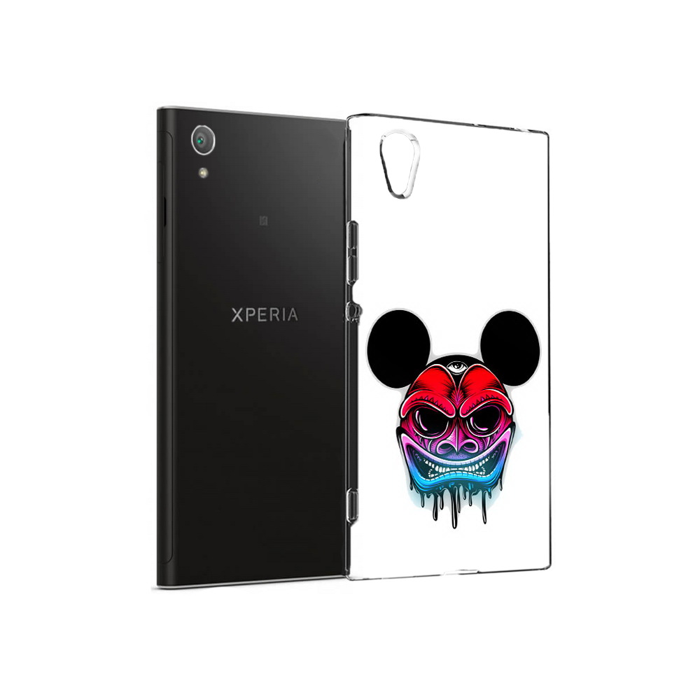 

Чехол MyPads Tocco для Sony Xperia XA1 Plus микки в маске (PT77220.224.473), Прозрачный, Tocco