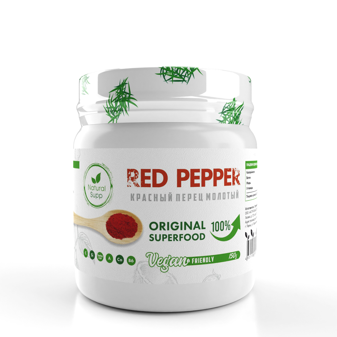

Перец красный молотый NATURALSUPP (150 г)