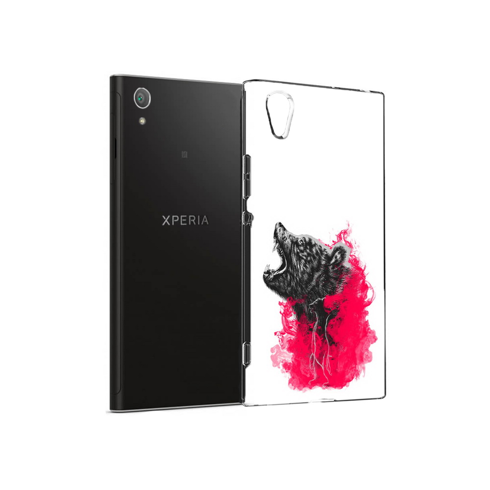 

Чехол MyPads Tocco для Sony Xperia XA1 Plus медведь в дымке (PT77220.224.463), Прозрачный, Tocco