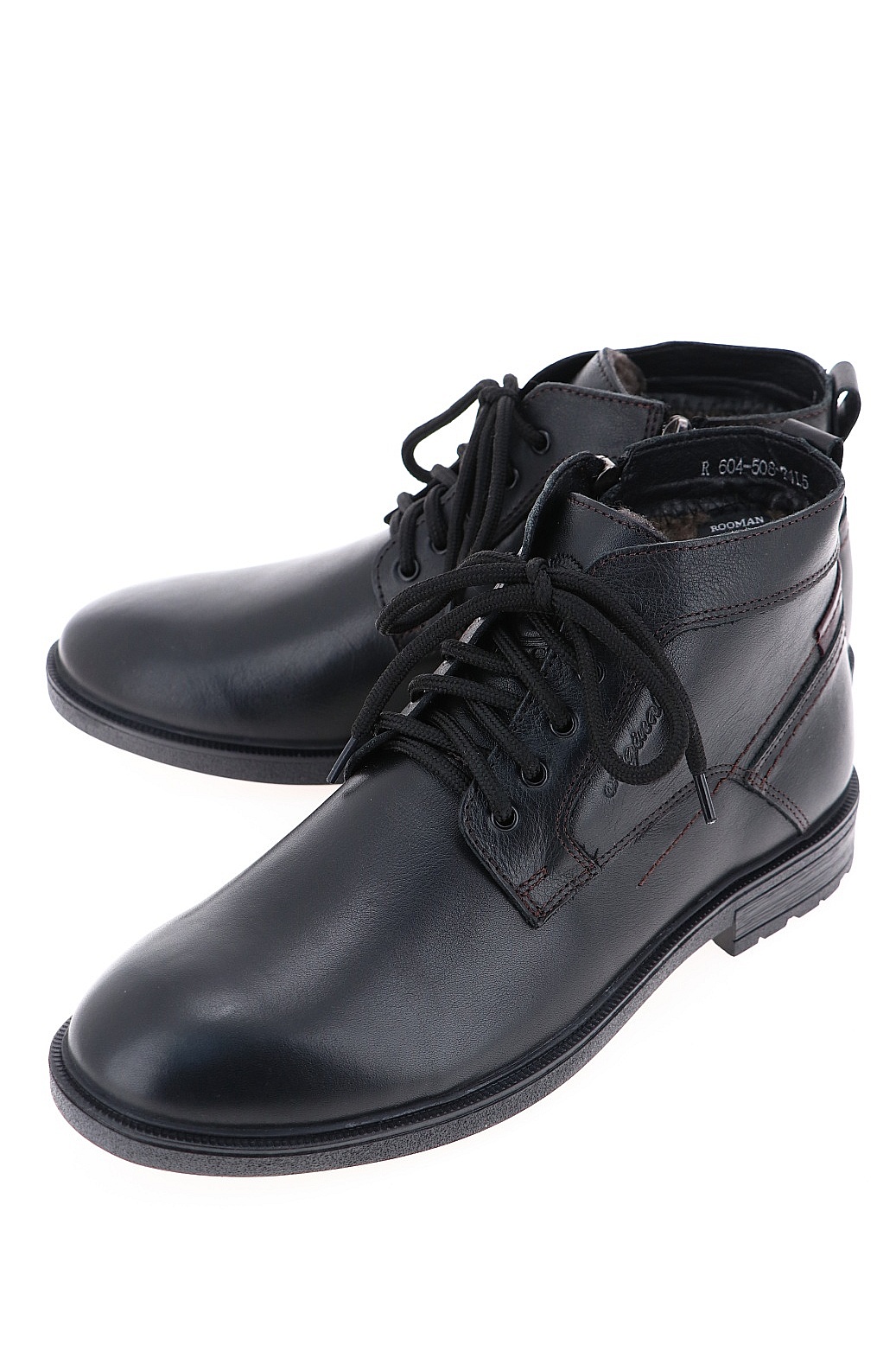 Ботинки мужские Rooman 604-508-E1L5 черные 44 RU