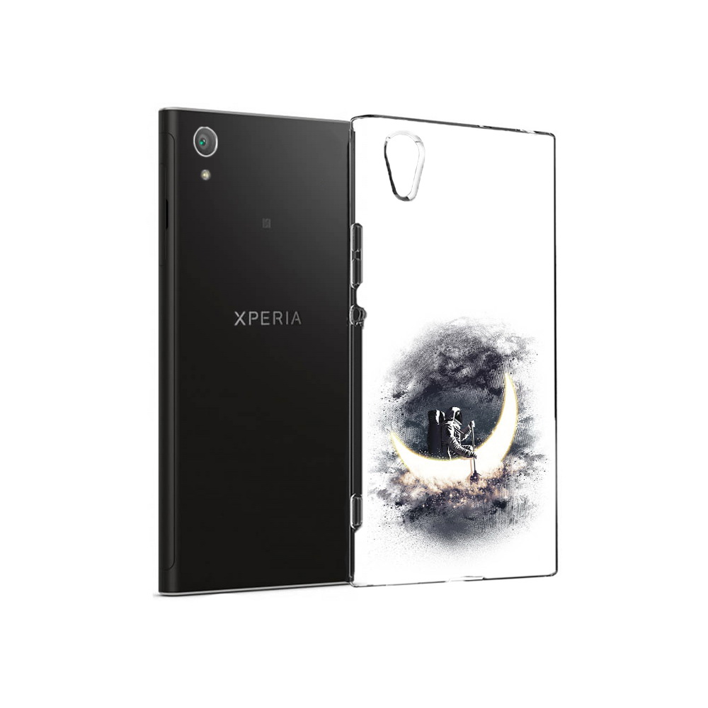 

Чехол MyPads Tocco для Sony Xperia XA1 Plus лунный путешественник (PT77220.224.448), Прозрачный, Tocco
