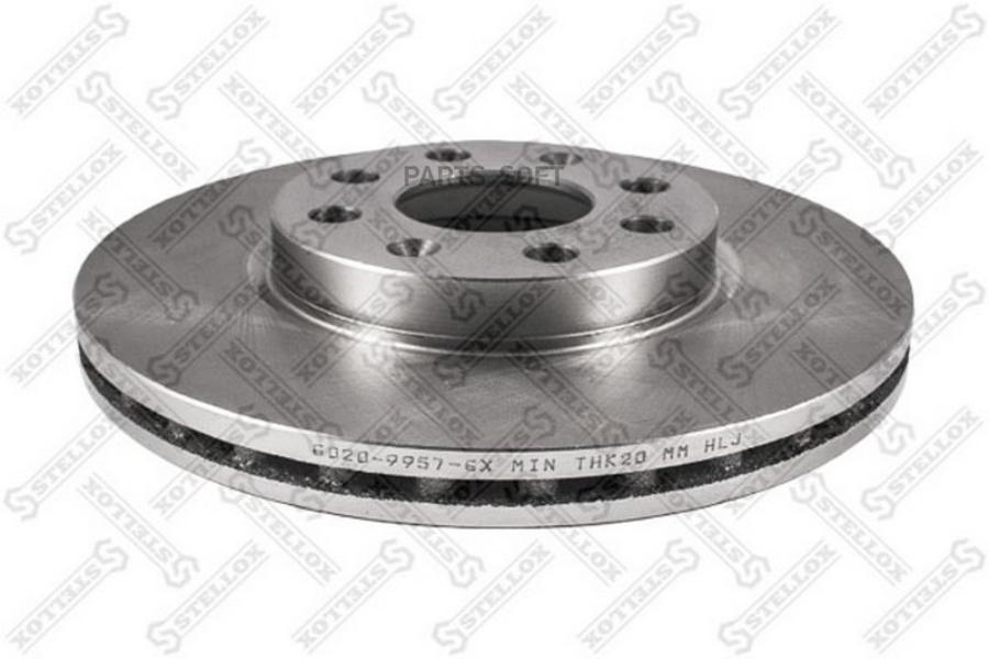 

Диск тормозной передний STELLOX 60209957SX