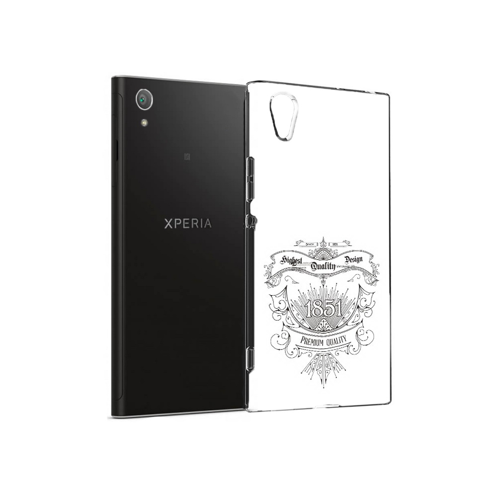 Чехол MyPads Tocco для Sony Xperia XA1 Plus логотип 1851 год (PT77220.224.444)