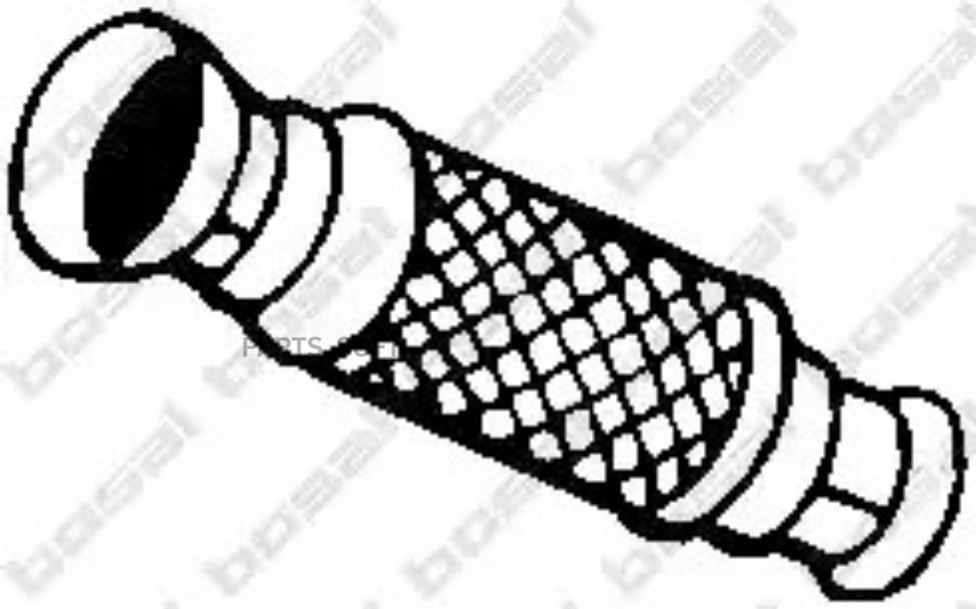 

BOSAL 700-023 Выхлопная труба CITROEN C4 (LC_) 2.0 16V [RFJ-EW10A] 2004= 1шт