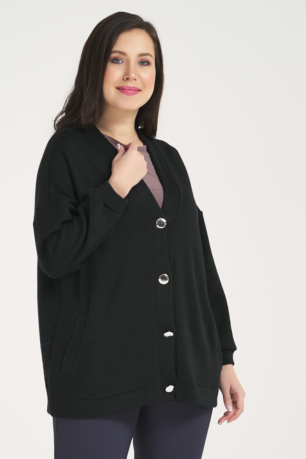 

Жакет женский OLSI 2013006 черный 64 RU, 2013006