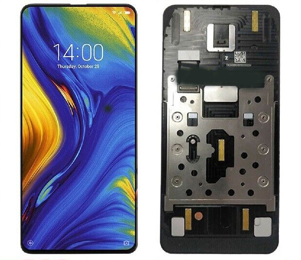 

Дисплей для Xiaomi Mi Mix 3 в рамке + тачскрин (черный), Xiaomi Mi Mix 3