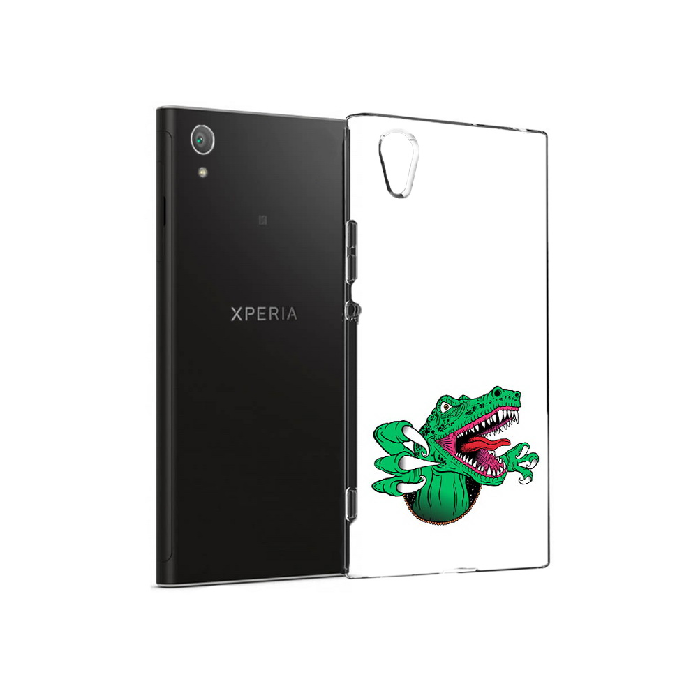 

Чехол MyPads Tocco для Sony Xperia XA1 Plus крокодил (PT77220.224.417), Прозрачный, Tocco