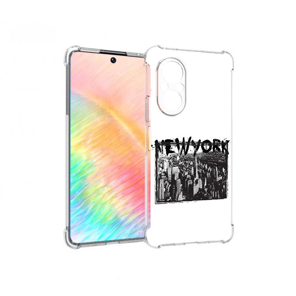 

Чехол MyPads Tocco для Honor 50 SE че (PT223907.20.671), Прозрачный, Tocco