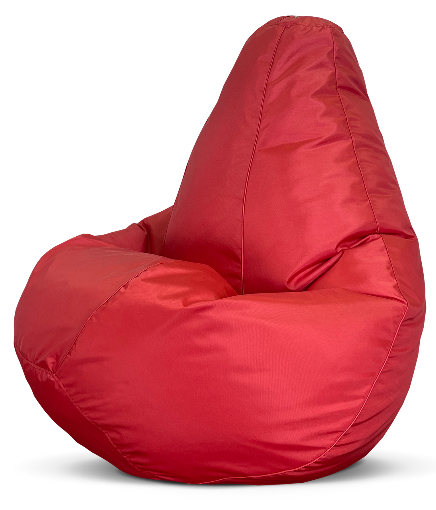 фото Кресло-мешок puflove пуфик груша, размер xxxl, красный оксфорд