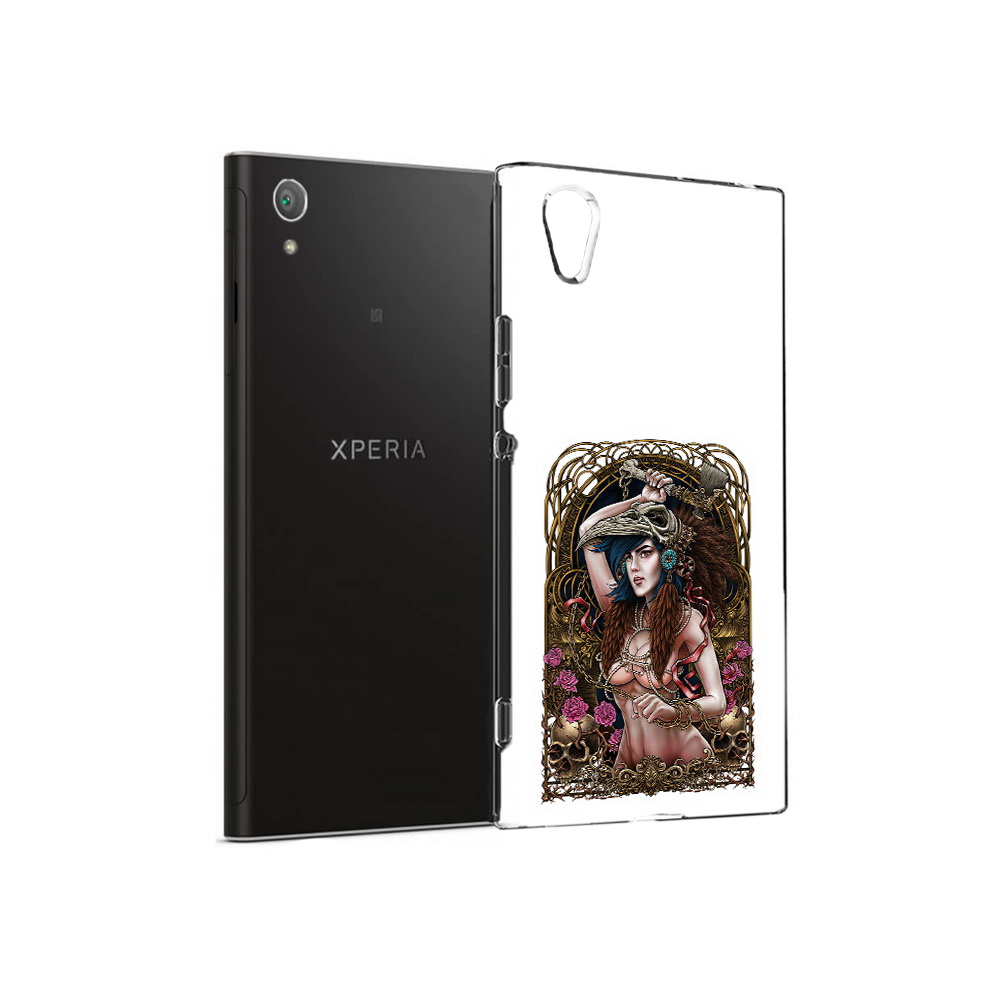 

Чехол MyPads Tocco для Sony Xperia XA1 Plus красивая девушка рисунок (PT77220.224.407), Прозрачный, Tocco