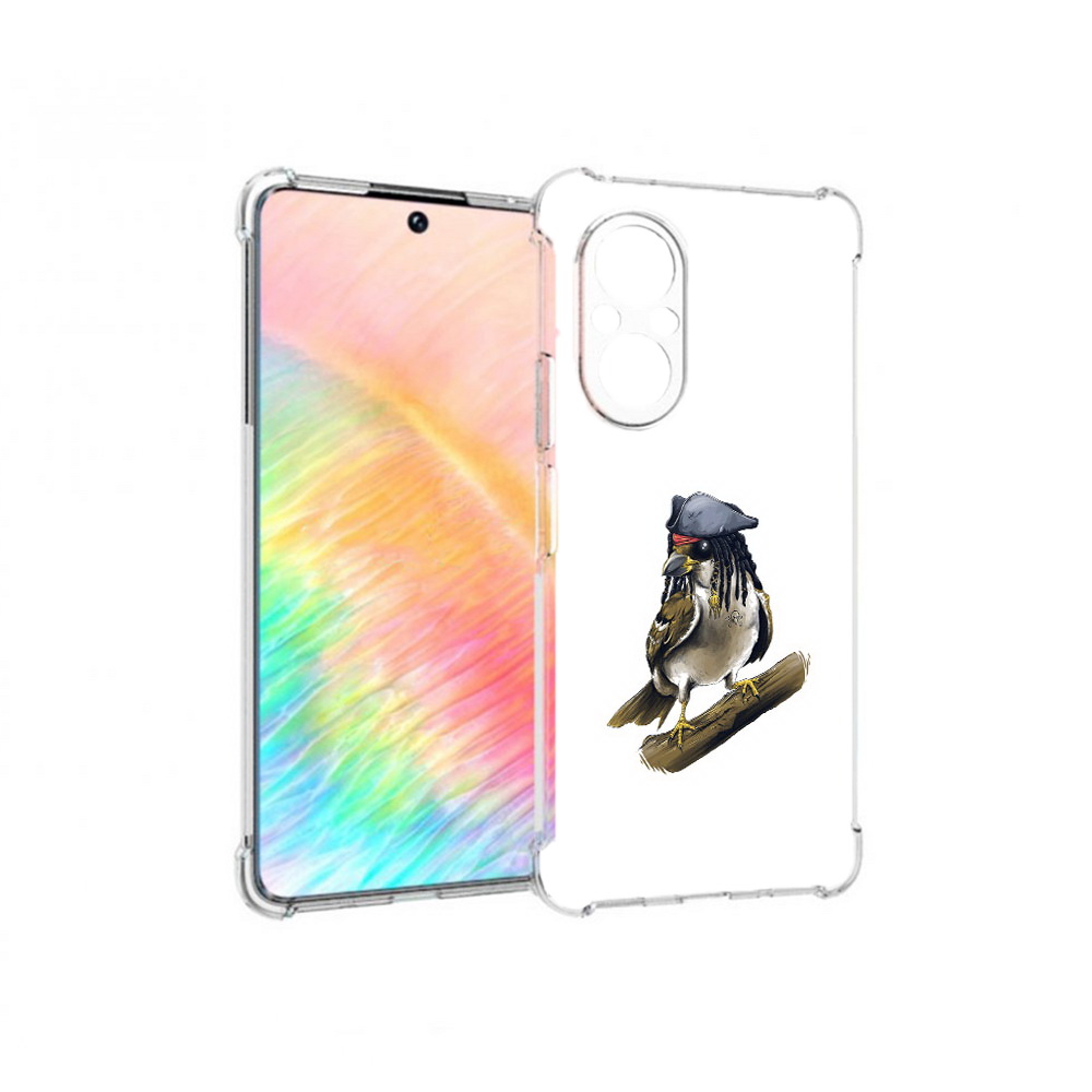 

Чехол MyPads Tocco для Honor 50 SE Джек воробей (PT223907.20.65), Прозрачный, Tocco