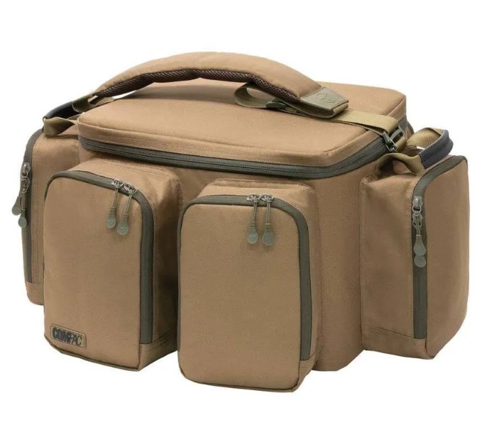 фото Рыболовная сумка korda compac carryall xl 33x62x47 см brown