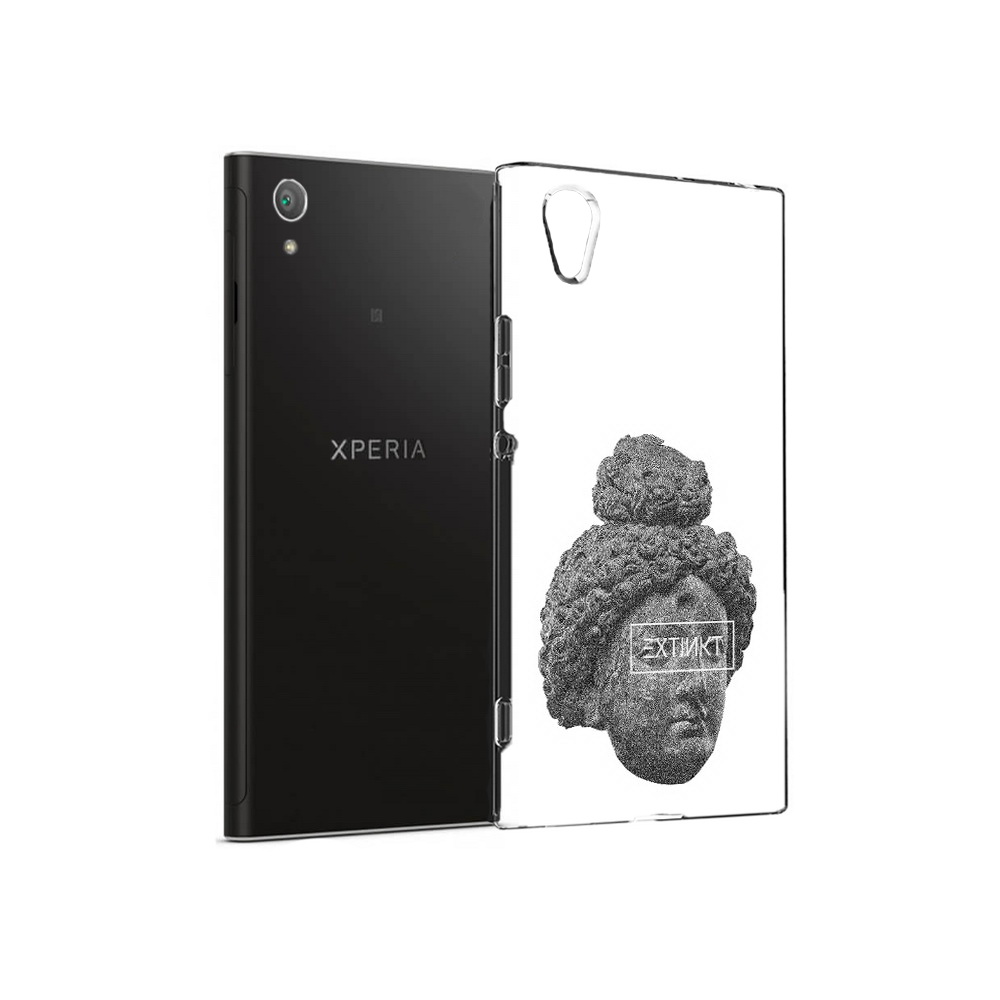 

Чехол MyPads Tocco для Sony Xperia XA1 Plus каменное лицо девушки (PT77220.224.383), Прозрачный, Tocco