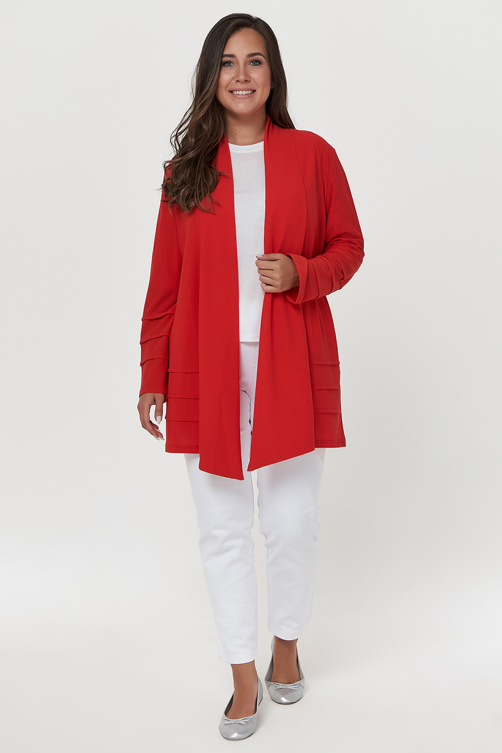 

Кардиган женский OLSI 2013003 красный 66 RU, 2013003