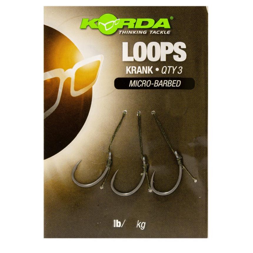 

Рыболовный поводок Korda Loop Rigs Krank серый 8,2 кг, 2,5 см, 1 шт, Loop Rigs Krank