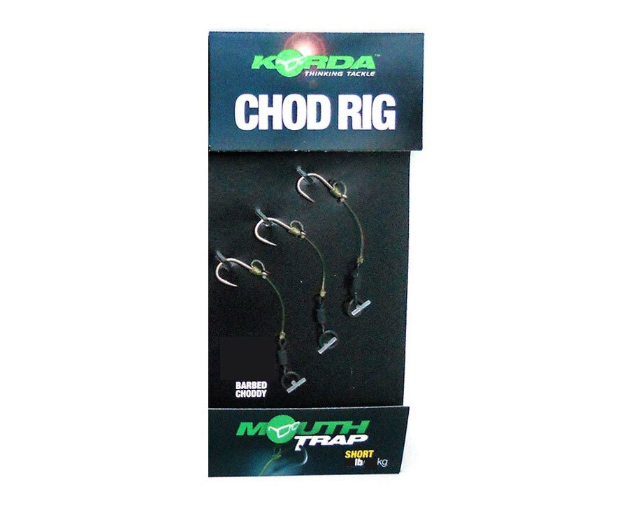 

Рыболовный поводок Korda 2,5 см, 11.3 кг, сталь, 3 шт., Серый, Chod Rig Short