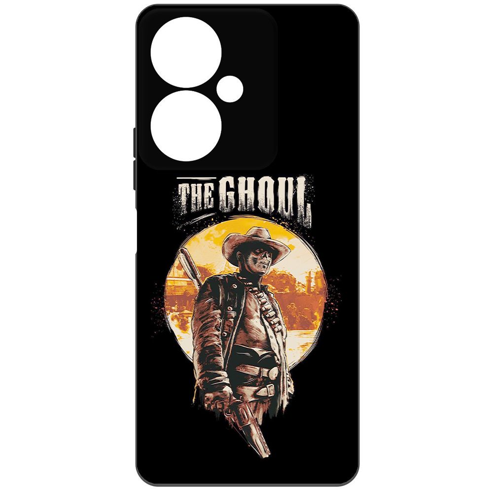 

Чехол-накладка Krutoff Soft Case Фоллаут (Fallout) - Гуль для Vivo Y27 4G черный