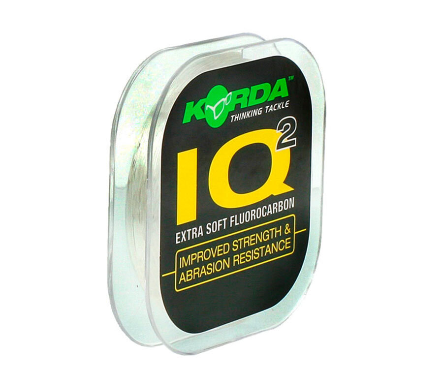 

Поводковый материал флюрокарбоновый Korda 2000 см, 5,4 кг, флюрокарбон, Прозрачный, IQ2 Extra Soft