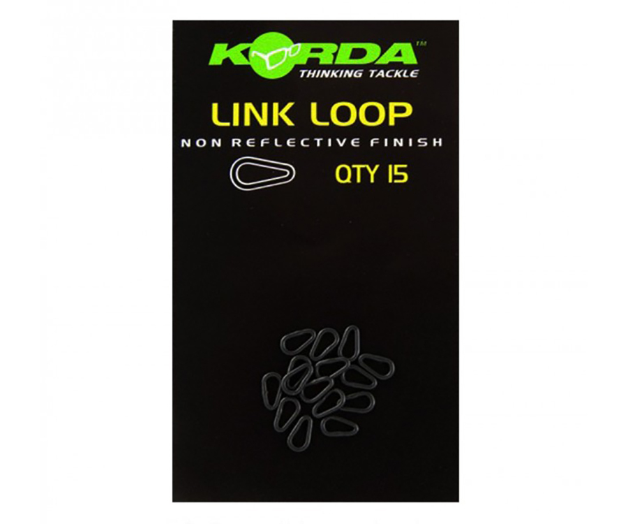 

Застежка Korda Link Loop 3 кг, 15 шт, Серый, Link Loop