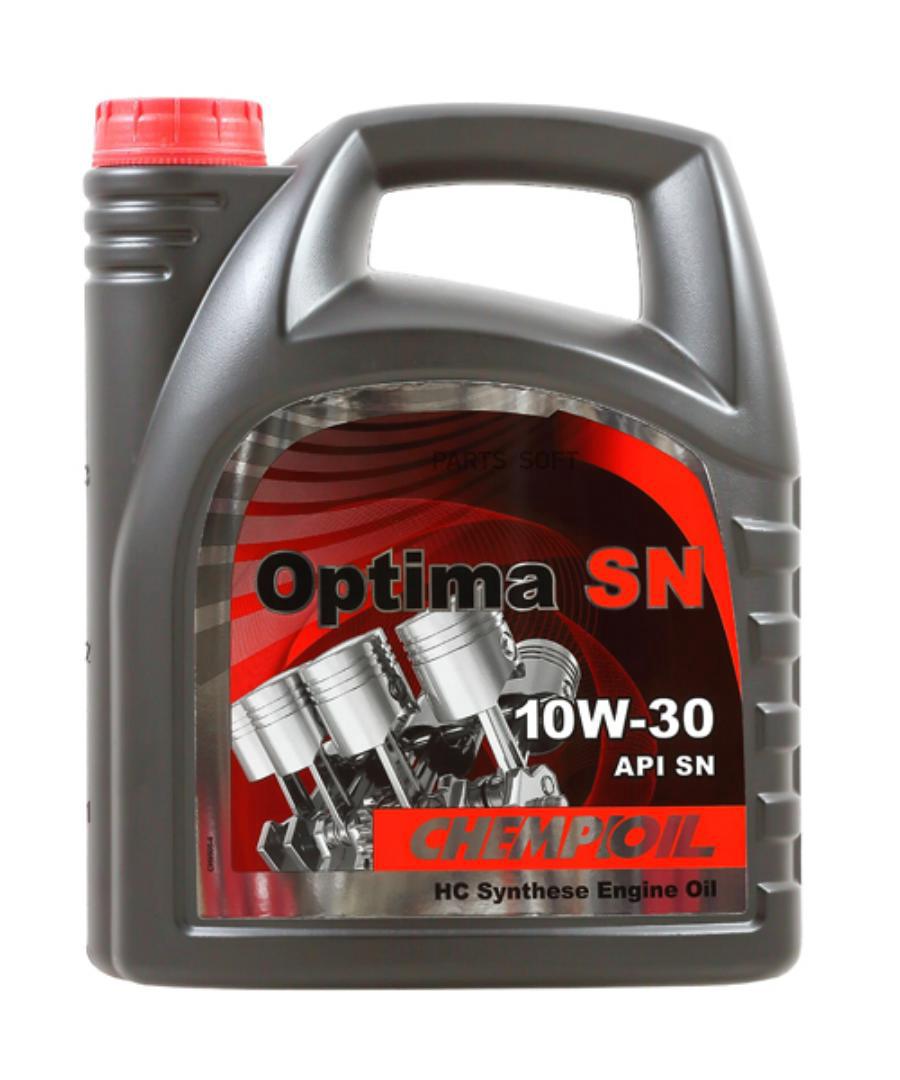 

Моторное масло Chempioil полусинтетическое Optima Sn, A3/B3 10W30 4л