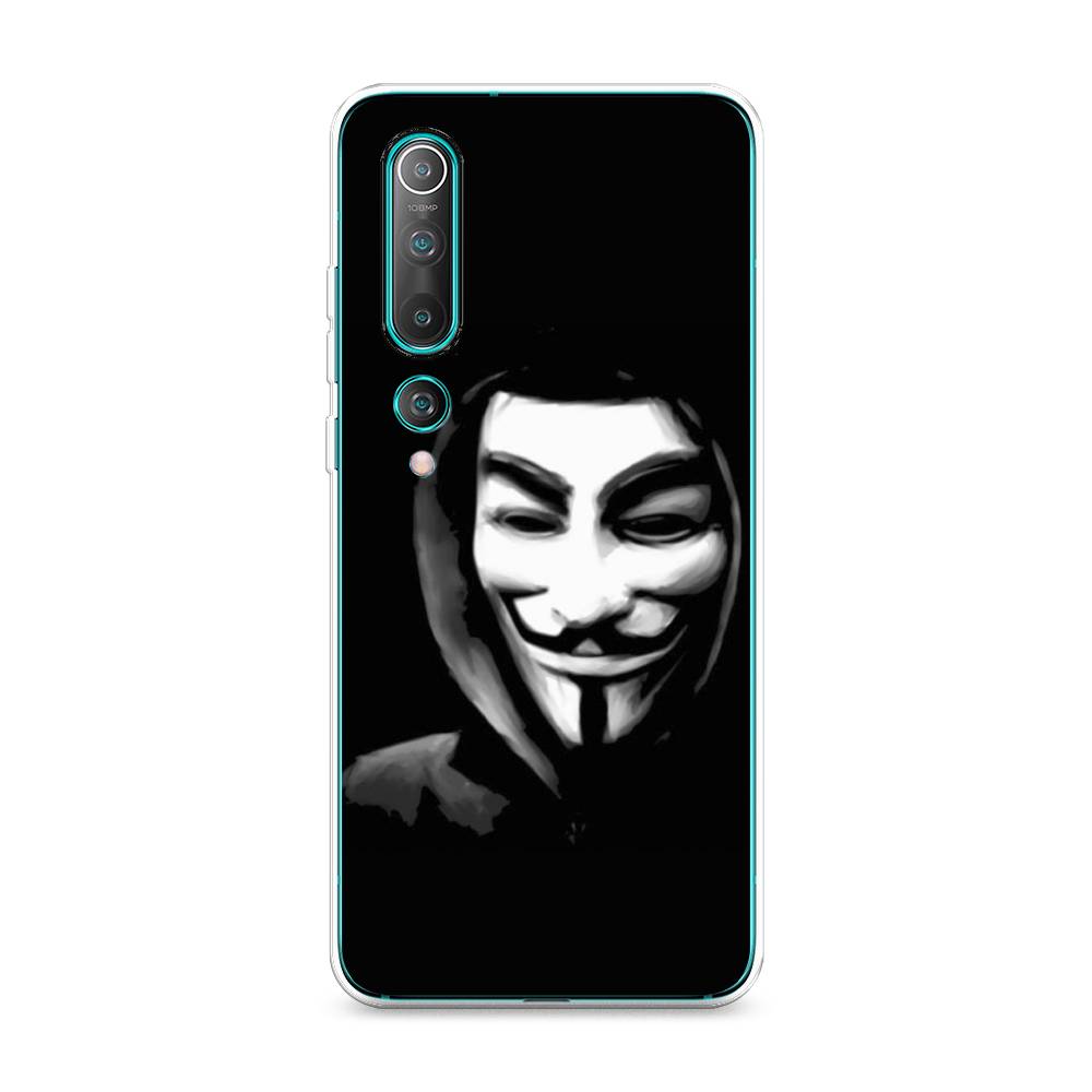 

Чехол Awog на Xiaomi Mi 10 Pro "Анонимус", Разноцветный, 37850-5