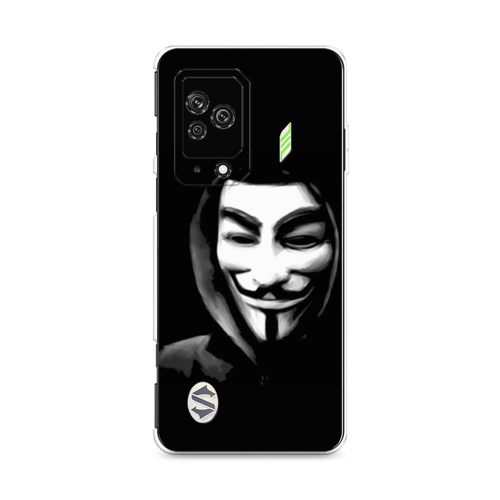 

Чехол Awog на Xiaomi Black Shark 5 "Анонимус", Разноцветный, 314050-5