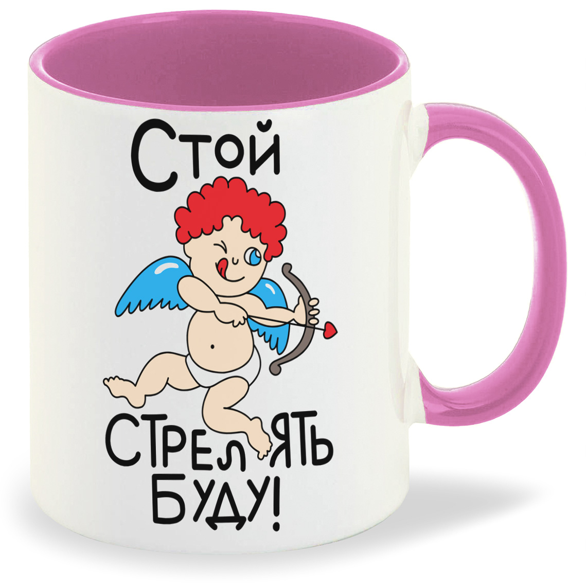 

Кружка CoolPodarok Стой стрелять буду стой стрелять буду попал, Стой стрелять буду стой стрелять буду попал