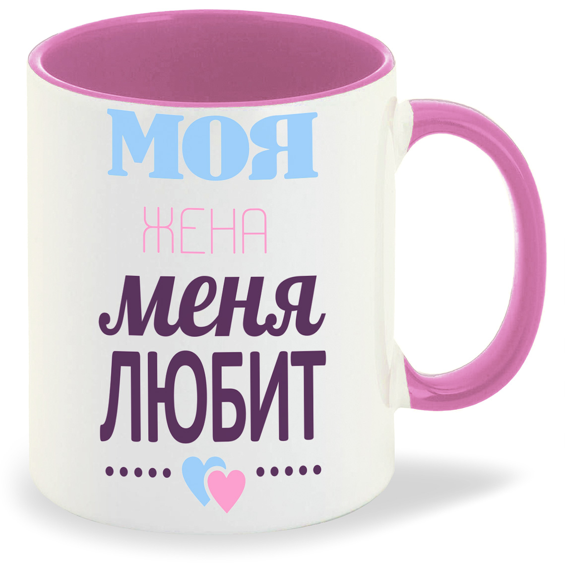 

Кружка CoolPodarok Моя жена меня любит, Моя жена меня любит