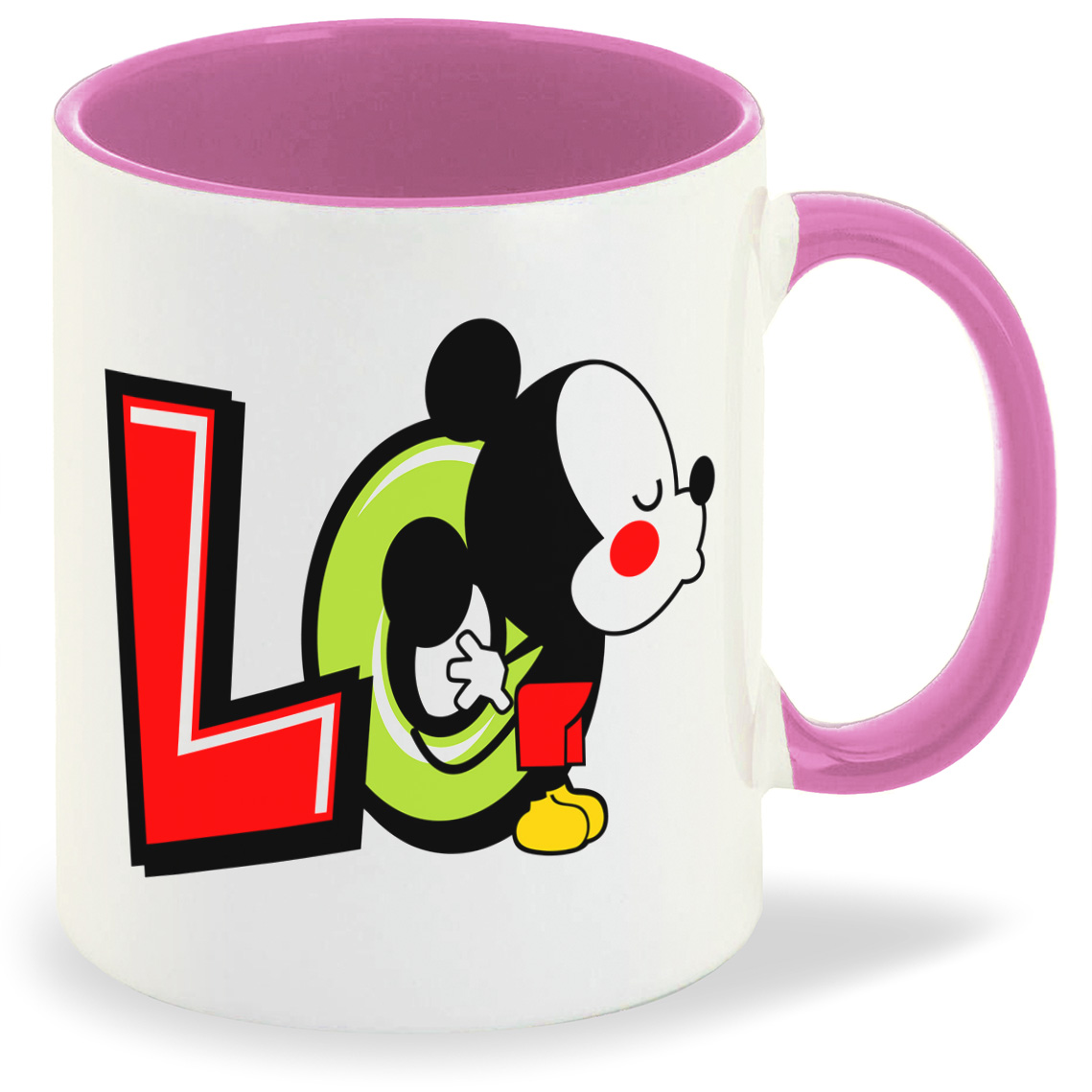 

Кружка CoolPodarok Lo Love любовь, Lo Love любовь