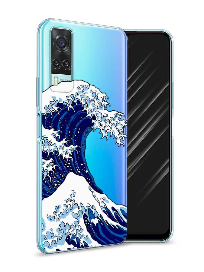 

Чехол Awog на Vivo Y31/Y53s 4G "Волна в Канагаве", Разноцветный, 263750-4