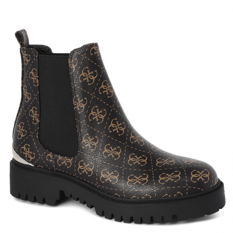 фото Женские ботинки челси guess olet fl7oltfal10 коричневый р.36