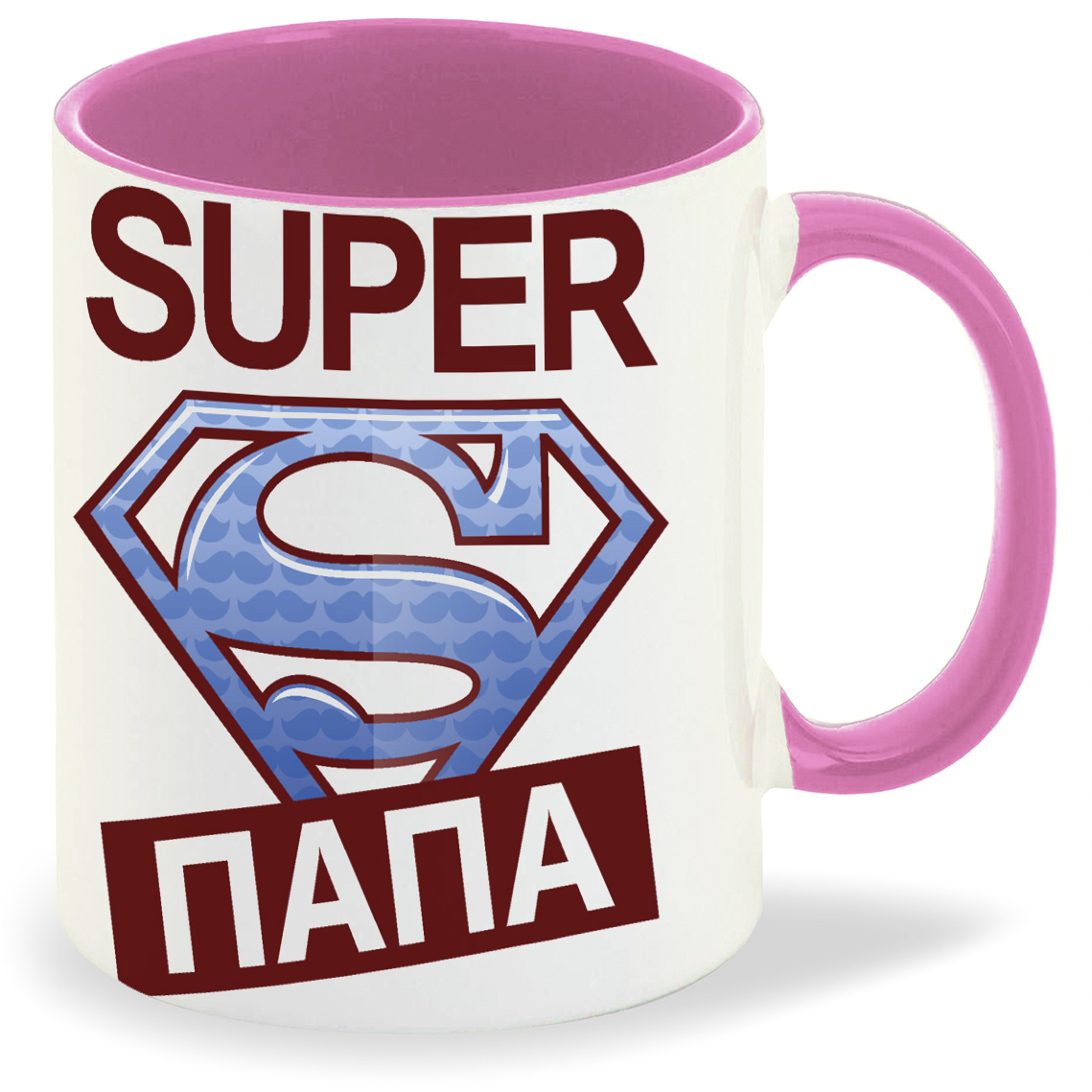 

Кружка CoolPodarok Супер папа Super, Супер папа Super