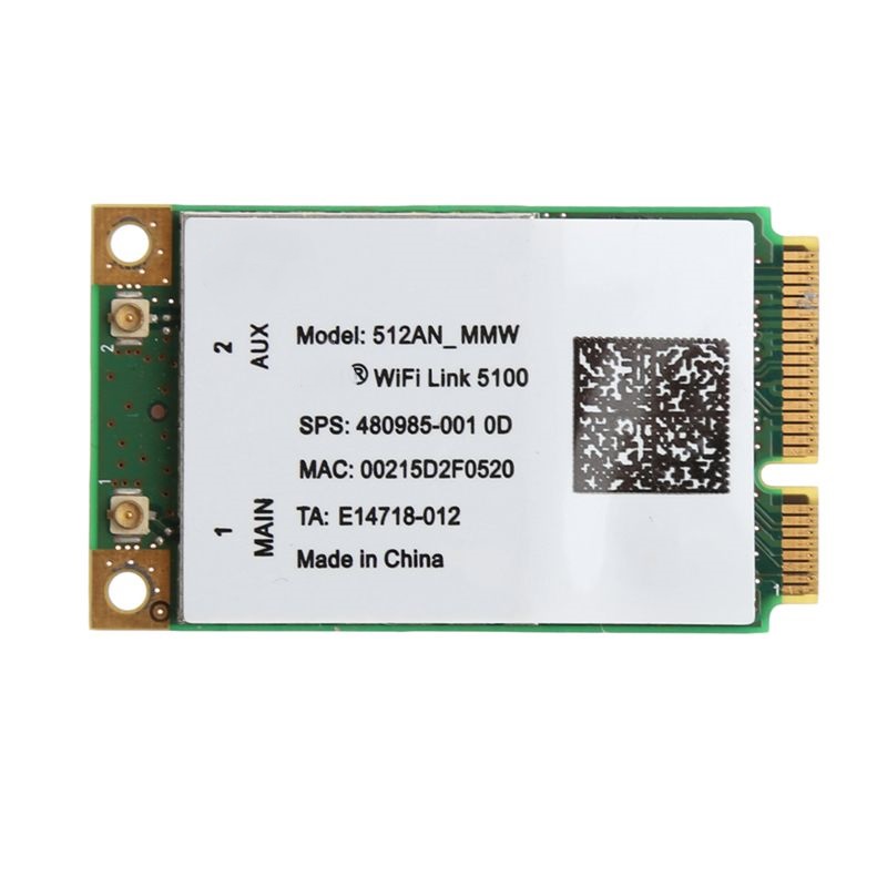 

Приемник Wi-Fi NoBrand Mini PCI-e 802.11a; 802.11b; 802.11g, Зеленый;белый
