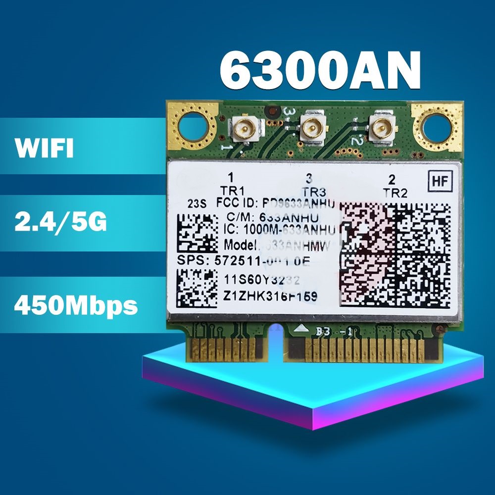 

Приемник Wi-Fi NoBrand Mini PCI-e 802.11n; 802.11a; 802.11g, Зеленый;белый