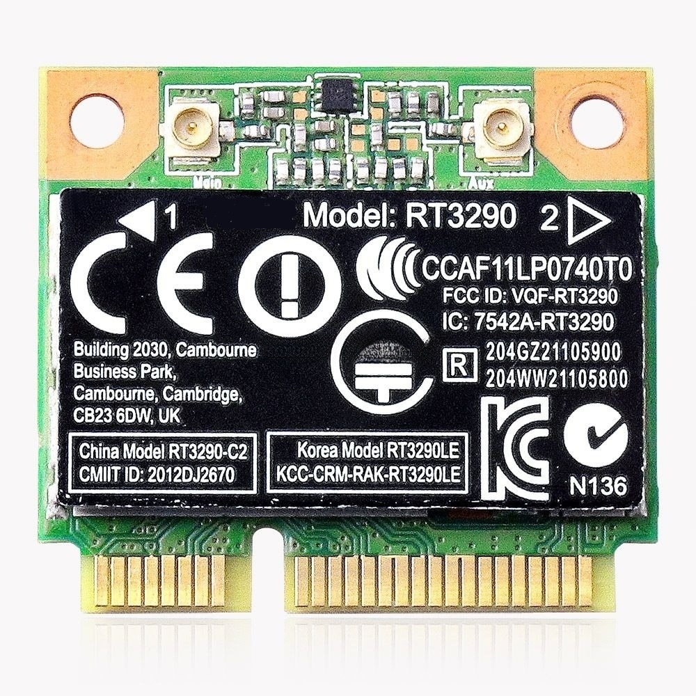 

Приемник Wi-Fi NoBrand Mini PCI-e 802.11b; 802.11g; 802.11n, Зеленый;белый