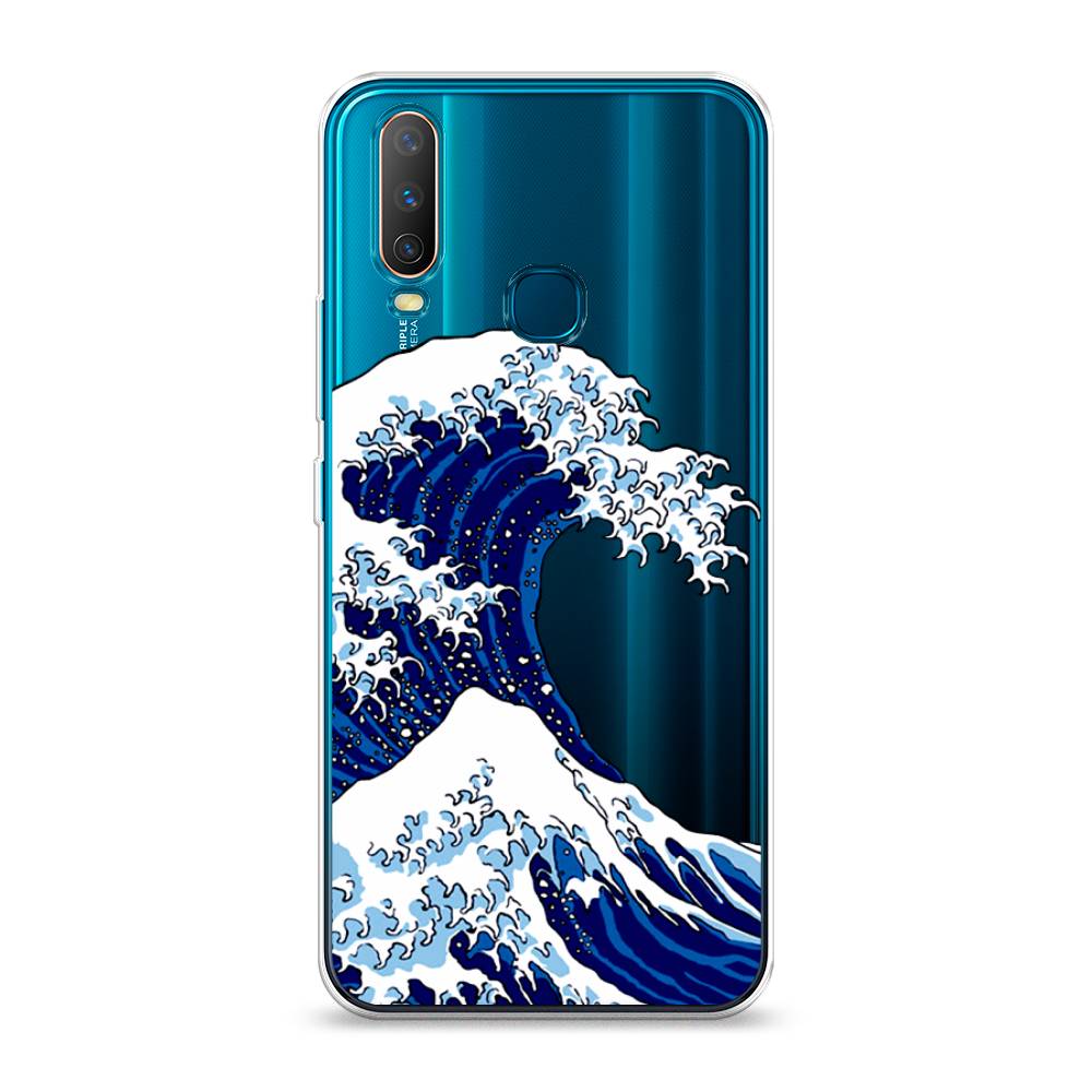 

Чехол Awog на Vivo Y12/Y17 "Волна в Канагаве", Разноцветный, 261850-4