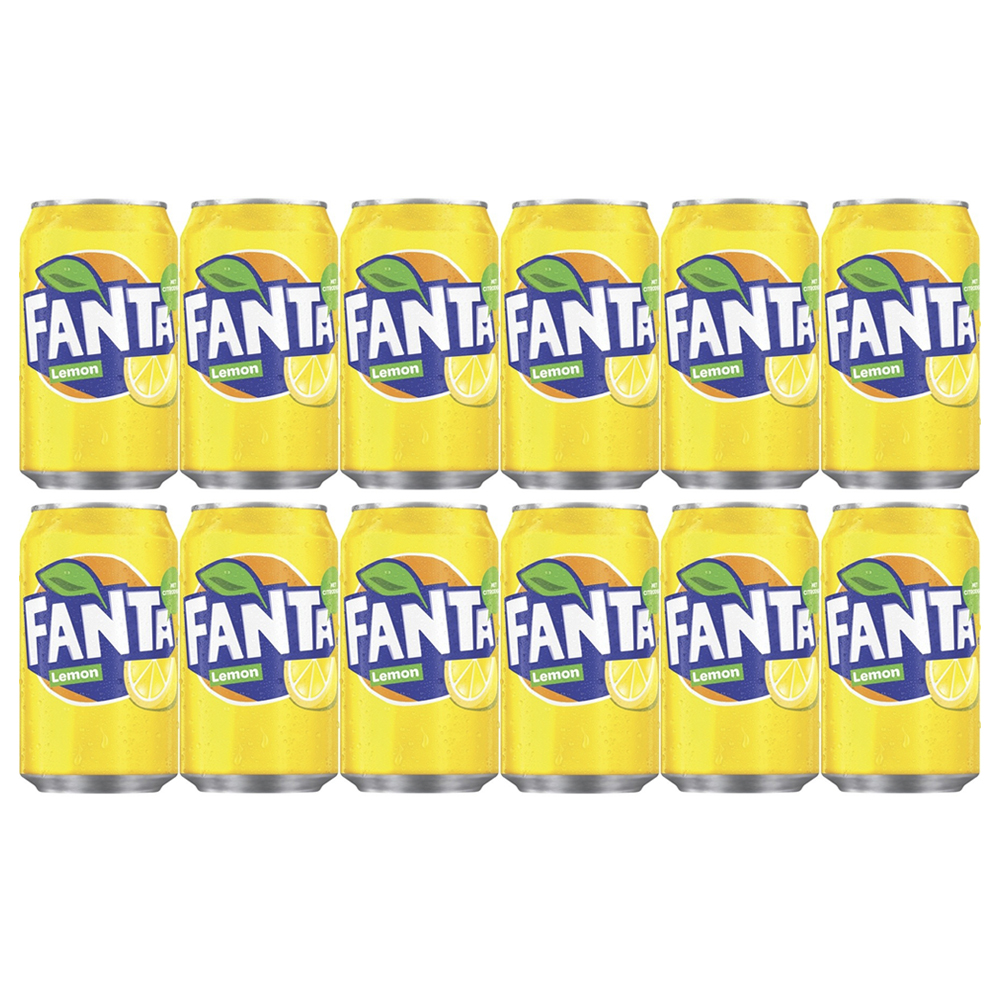 

Газированный напиток Fanta Лимон 12 шт по 0,33 л