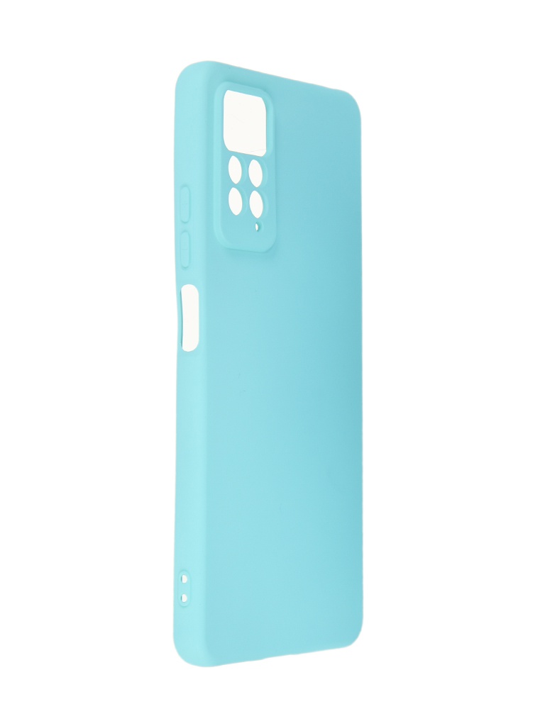 фото Чехол neypo для xiaomi redmi note 11 pro silicone case 2.0mm turquoise nsc49531